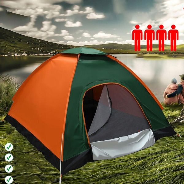 NAMIOT SAMOROZKŁADAJĄCY AUTOMATYCZNY TURYSTYCZNY 4 OSOBOWY KEMPINGOWY 2X2m zdjęcie 10