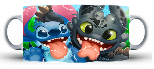 Kubek ceramiczny Lilo & Stich na Arena.pl