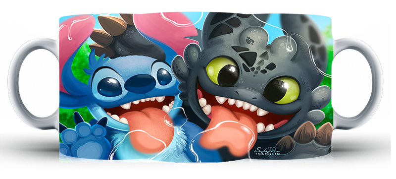 Kubek ceramiczny Lilo & Stich zdjęcie 2