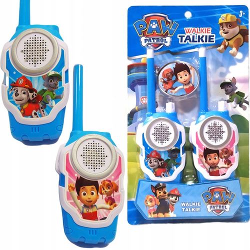 PSI PATROL ZESTAW DO ZABAWY ZEGAREK Z PROJEKTOREM CHASE + 2x WALKIE TALKIE na Arena.pl