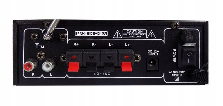 4 KOLUMNY NAŚCIENNE SUFITOWE NATYNKOWE JBL WZMACNIACZ BLUETOOTH USB SD AUX zdjęcie 13