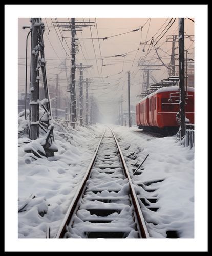 Plakat 40x50cm Podróż po Torach na Arena.pl