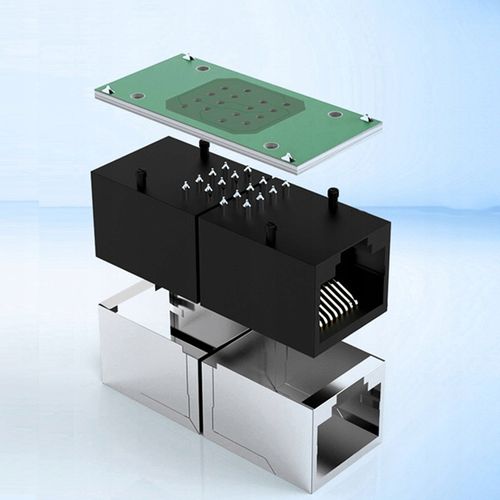 Złączka przedłużka sieciowa złącze RJ45-RJ45 lan KAT.5/6/7 1000Mb/s 8szt na Arena.pl