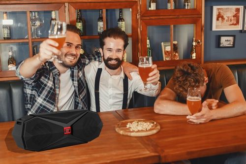 MOCNY GŁOŚNIK BLUETOOTH BOOMBOX BEZPRZEWODOWY RADIO PRZENOŚNY USB SD PASEK na Arena.pl