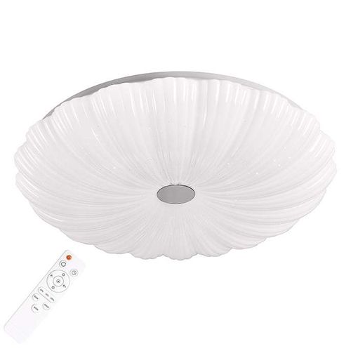 Plafon LAMPA sufitowa FLOWER 313546 Polux okrągła OPRAWA natynkowa LED 36W 3000K - 6500K biała na Arena.pl