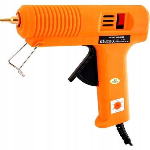 PISTOLET DO KLEJU NA GORĄCO 150W Z REGULACJĄ TEMPERATUR 5 STOPNIOWY + KLEJ na Arena.pl