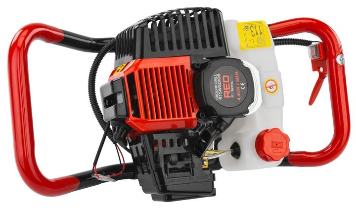 WIERTNICA GLEBOWA ŚWIDER SPALINOWY 6KM + 3 WIERTŁA ŚWIDRY PRZEDŁUŻKA 3 X OL zdjęcie 11