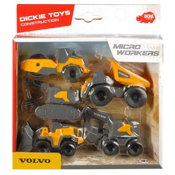 Dickie Construction. Pojazdy Budowlane Volvo zdjęcie 14