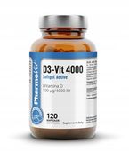 PHARMOVIT D3-VIT 4000IU SOFTGEL ACTIVE 120 KAPS