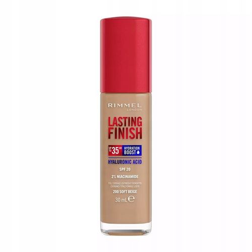 Podkład do twarzy rimmel lasting finish 35 H 200 soft beige 30 ml spf 20 na Arena.pl