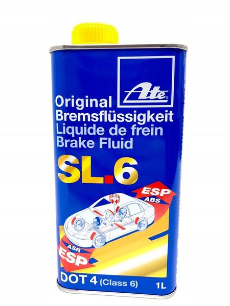 ATE SL6 ABS ESP 1L płyn hamulcowy DOT 4 zdjęcie 6