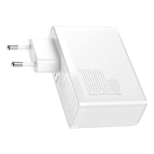Szybka ładowarka sieciowa GaN2 Pro USB USB-C QC PD 100W biały na Arena.pl