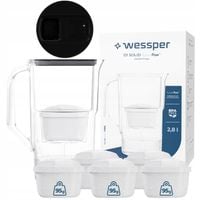 Dzbanek filtrujący Wessper D1 SOLID 2,8l futureflow LED + 6x filtr wody