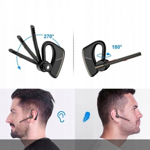 Zestaw słuchawkowy Bluetooth BT5.2 Feegar BOND 24h PREZENT na Arena.pl