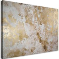 Obraz na płótnie, Złote plamy abstrakcja 60x40 60x40