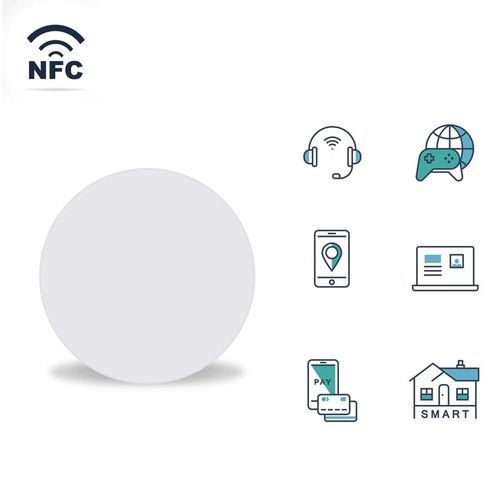 ZNACZNIK KART NFC PUSTE ZNACZNIK TAGI Z CHIPAMI NFC MONETY KARTA NFC 50 SZT na Arena.pl