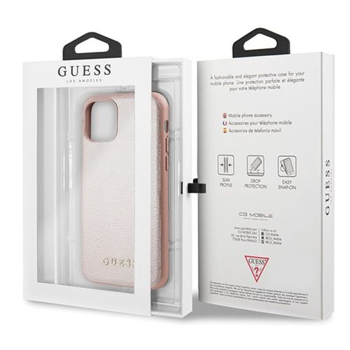 Guess Iridescent - Etui iPhone 11 Pro (Rose Gold) na Arena.pl
