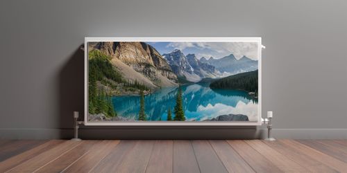 Osłona Magnetyczna NA KALORYFER Górski Krajobraz Jezioro 90cm x 60cm na Arena.pl