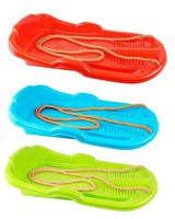 ND17_ZB-152520 Sanki plastikowe ze sznurkiem TechnoK 6481 mix cena za 1 szt