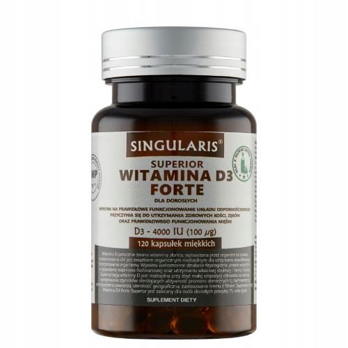 WITAMINA D3 FORTE 4000j.m. Singularis 120kaps na Arena.pl