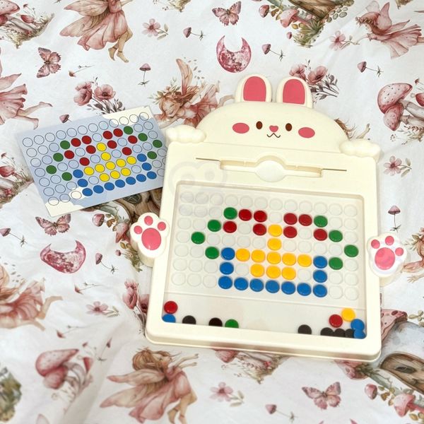 WOOPIE Tablica Magnetyczna dla Dzieci Montessori MagPad Królik zdjęcie 16