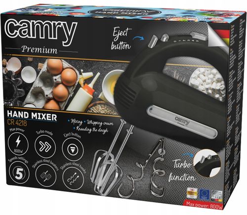mikser czarny 800w camry cr 4218 na Arena.pl