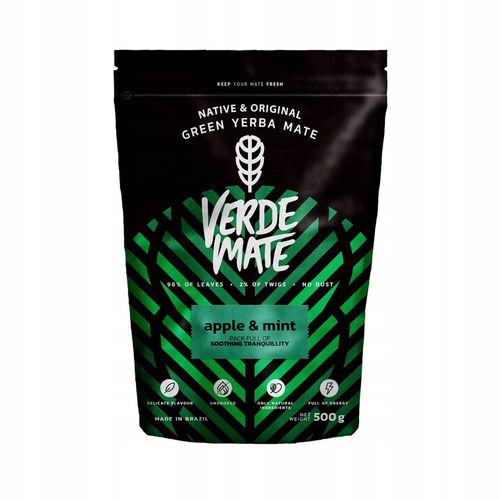 Yerba Verde Mate Green Apple Mint 0,5kg jabłko na Arena.pl