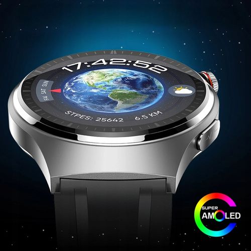 Zegarek Smartwatch AMOLED POMIAR CURKU EKG Glukoza BMI ROZMOWY CIŚNIENIE na Arena.pl