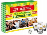 GRA PLANSZOWA TOWARZYSKA ŻULOBIZNES Z KIELISZKAMI