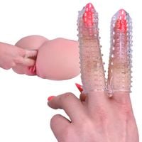 Seks Gadżet Nakładka Na Palce, Masturbacja Petting