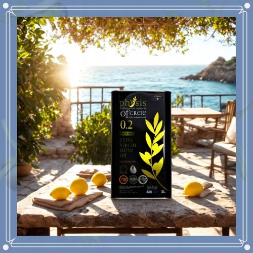 Nagradzana świeża Grecka oliwa z oliwek 0,2% - 3 L data aż do 01/2027 na Arena.pl