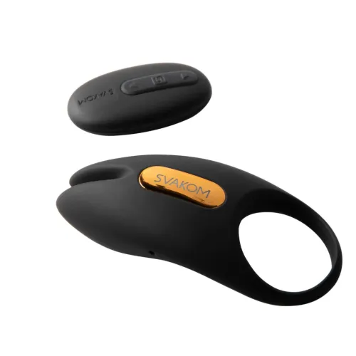 svakom winni 2 silikonowy pierścień intymny, bluetooth, czarny na Arena.pl