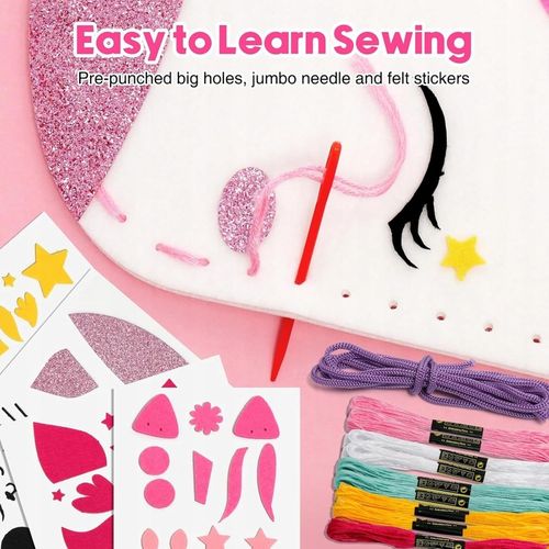 Jednorożec DIY Torebka z Filcu – Zestaw do Szycia dla Dziewczynek 6+ na Arena.pl