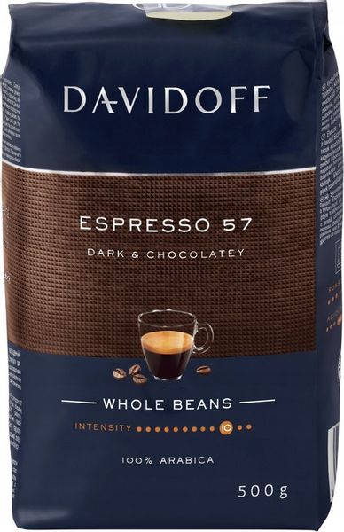 KAWA DAVIDOFF ZESTAW CREMA & ESPRESSO ZIARNISTA 2x 500g zdjęcie 3