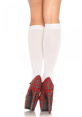 nylon knee highs white na Arena.pl
