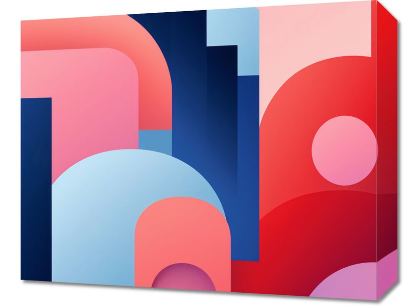 Obraz 50x40cm Miasto Kolorów zdjęcie 1