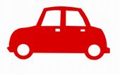 Zawieszka dekor ozdoba dziecięca SAMOCHÓD AUTO cze