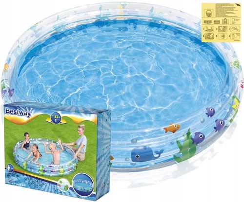BESTWAY 51005 BRODZIK BASEN DMUCHANY DLA DZIECI na Arena.pl