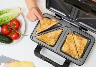 Opiekacz MPM MOP-20M srebrny/szary 900 W na Arena.pl