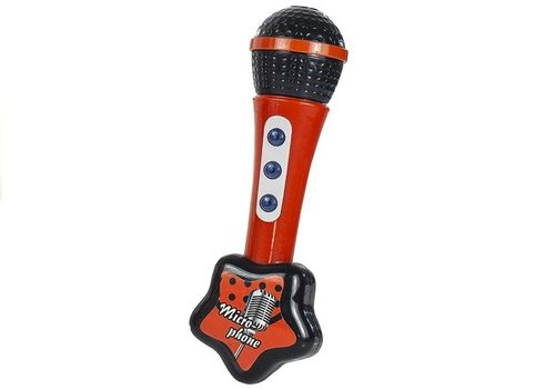 CZERWONA GITARA ELEKTRYCZNA MIKROFON STRUNY na Arena.pl