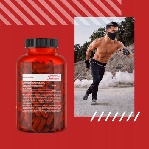 TRIBULUS TESTOSTERON TERRESTRIS BUZDYGANEK TESTO LIBIDO 100 MUSCLE POWER na Arena.pl