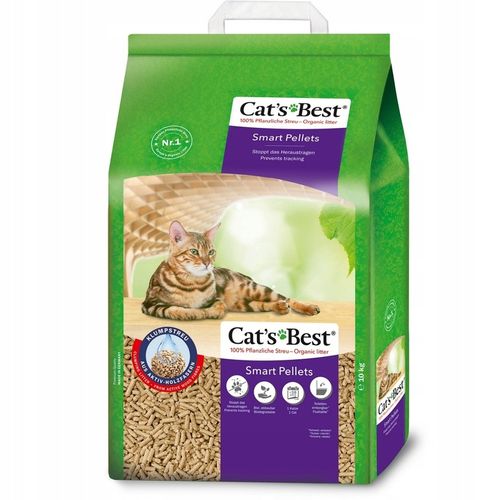 Cat's Best Smart Pellets Żwirek Dla Kota Nieklejące Się Granulki 20L na Arena.pl