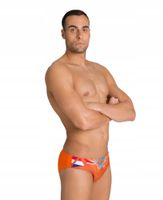 Kąpielówki slipy męskie basen sportowe treningowe Arena Brief Nederland D6