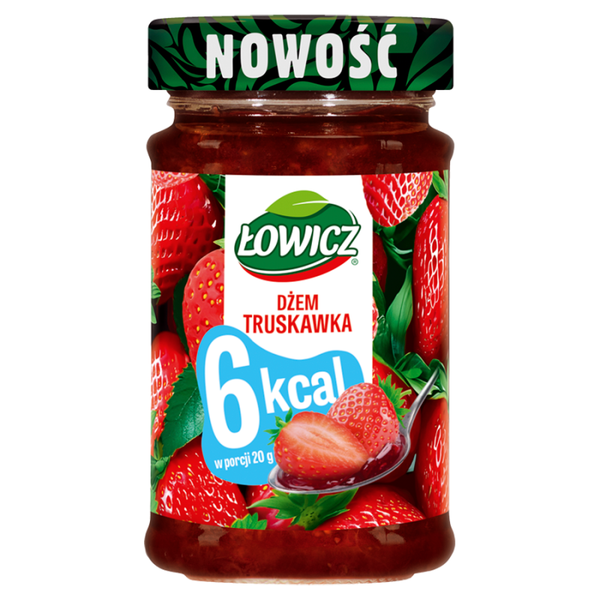Łowicz Dżem truskawka 200 g zdjęcie 1