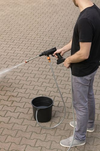 MYJKA BEZPRZEWODOWA CIŚNIENIOWA SAMOCHODOWA AKUMULATOROWA + 2x BATERIA na Arena.pl