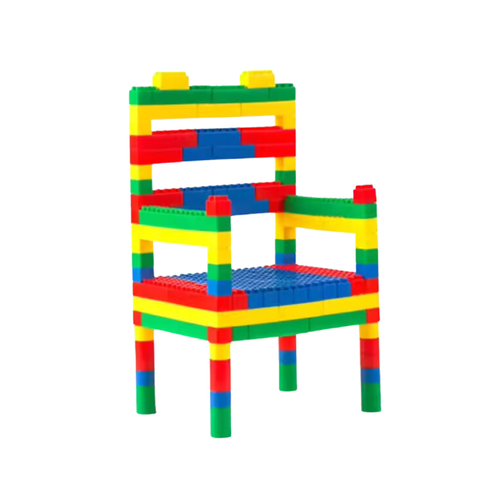 Mega Zestaw Klocki Klocków Do Kreatywnego Budowania Kolorowe Elementy Torba na Arena.pl