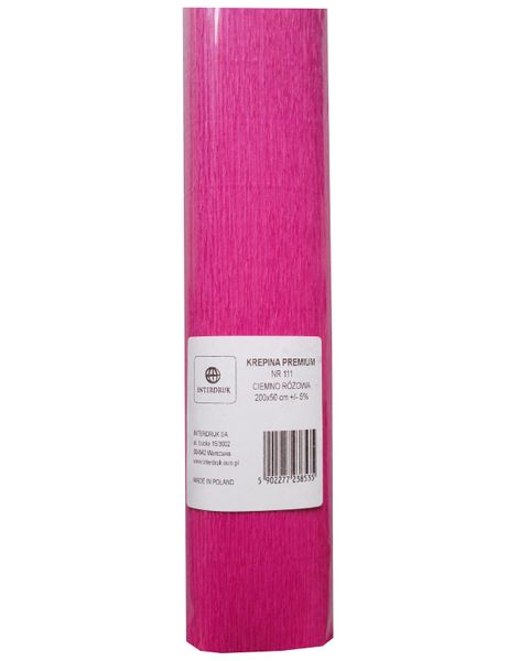 KREPINA PREMIUM 200X50CM C.RÓŻOWY 111 INTERDRUK zdjęcie 2