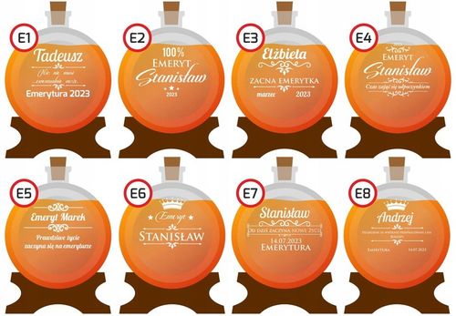 Beczka szklana antałek beczułka karafka 2L z kranikiem GRAWEREM na na Arena.pl