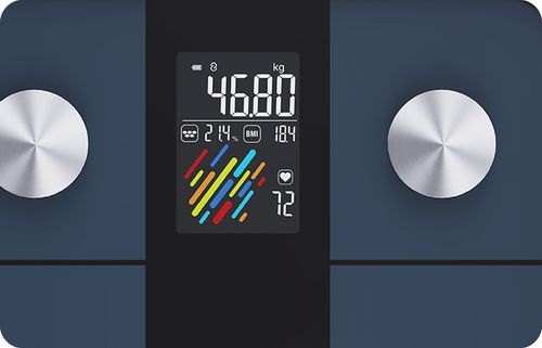 WAGA ŁAZIENKOWA ANALITYCZNA ELEKTRONICZNA BMI TŁUSZCZ TĘTNO APLIKACJA na Arena.pl