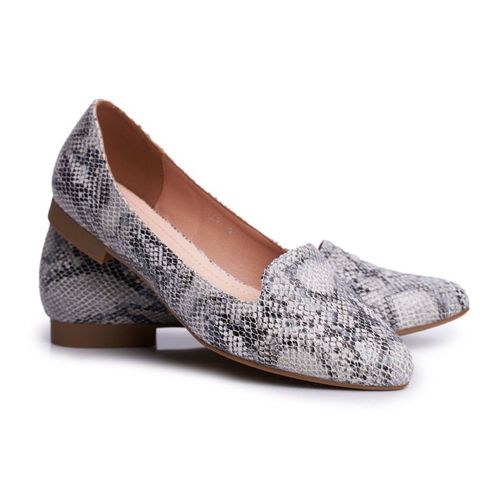 Baleriny Damskie Sergio Leone Biały Wąż BL610 r.40 na Arena.pl